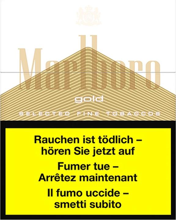 Actual product image Marlboro Gold Box Big Pack (8 pcs.)