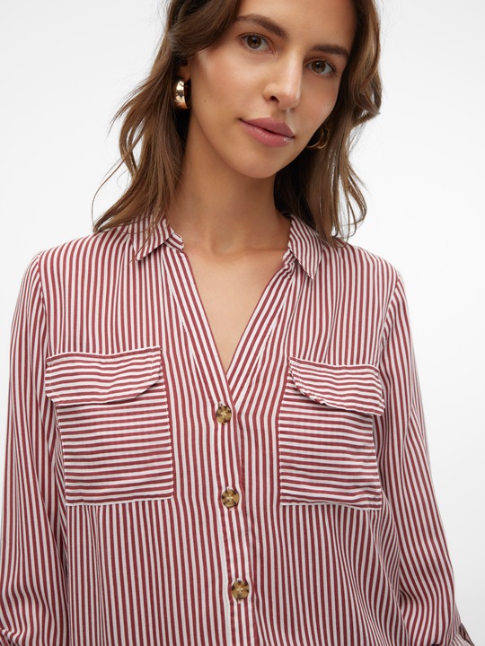 Image du produit Vero Moda Vmbumpy L/S Shirt New Wvn Ga Noos (S)