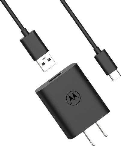 Produktbild Motorola Charger TurboPower 20W USB-A w/ 1m USB-C cable Black (20 W)