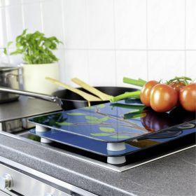 Produktbild Wenko Glasabdeckplatte Universal Mod. Eule, 2er Set für alle Herdarten