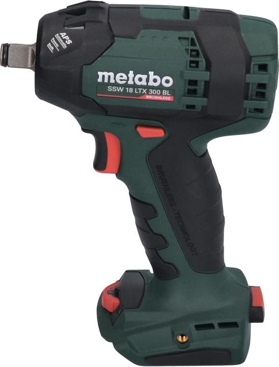 Produktbild Metabo SSW 18 LTX 300 BL Akku Schlagschrauber 18V 480Nm 1/2" Brushless ( 602395840 ) + 1x Akku 5,5Ah (Akkubetrieb)