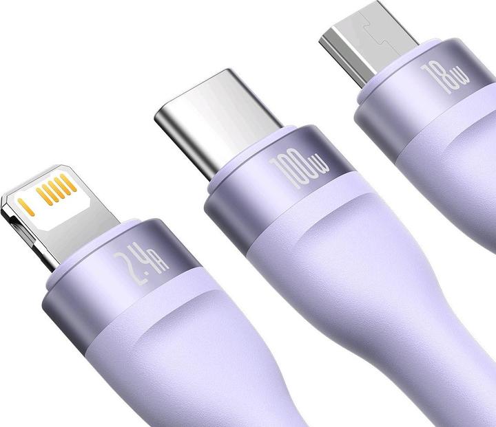 Produktbild Baseus Flash Series II (1.20 m, USB 2.0, 100 W)
