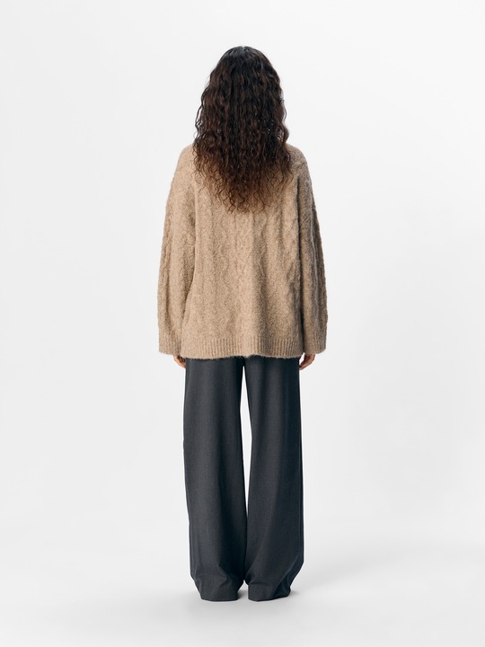 Actual product image Object Cable knit jumper (L)