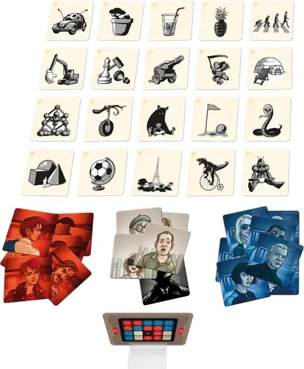 Actual product image Czech games edition Codenames Pictures (German, 2 - 8 Players)