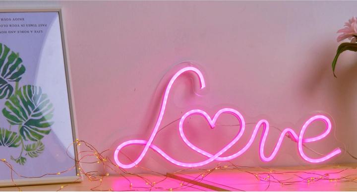 Image du produit Vegas Lights Neon Sign Love (43 cm, Intérieur)