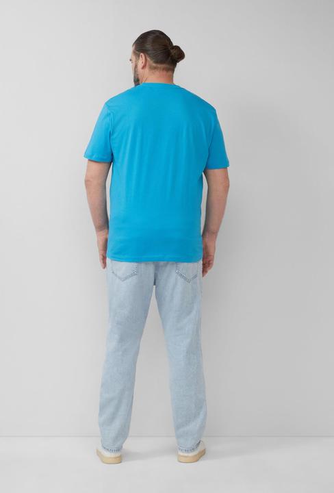 Immagine prodotto S.Oliver T-Shirt Baumwoll-T-Shirt mit Crewneck und Artwork (XXL)