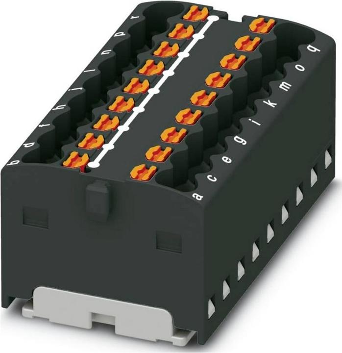 Phoenix Contact Bloc de distribution PTFIX 18X1,5 BK