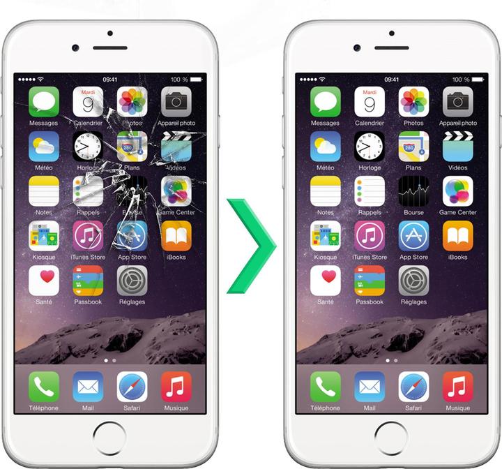 Image du produit Avizar Apple iPhone 6, 6S pièce de rechange LCD (Écran, iPhone 6)
