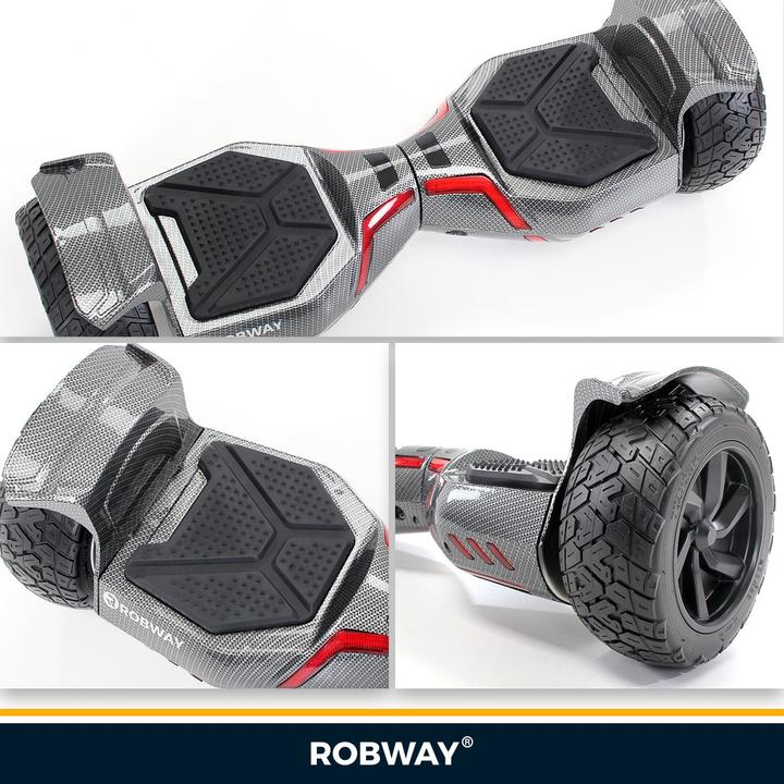 Actual product image Robway Hoverboard X2 E-Balance Board Scooter Electric Scooter Smart Self Balance (Woodland Camo