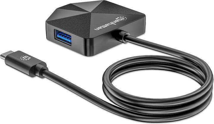 Immagine prodotto Manhattan 4-Port USB 3.0 Typ-C / Typ-A Kombo-Hub 2x2 (USB-C, 4 porte)