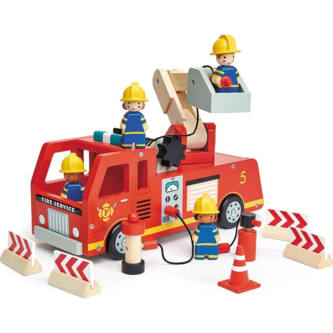 Tender Leaf Toys Feuerwehrauto