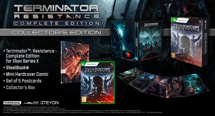 Actual product image Reef Entertainment Terminator: Resistance Complete Edition - Collector's Edition (Xbox Series X) (Xbox Series X)