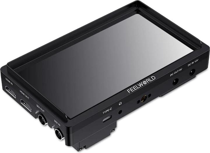 Actual product image Feelworld FW568S 6 Inch On-camera Monitor FHD IPS 3G-SDI 4K HDMI (6", Full HD)