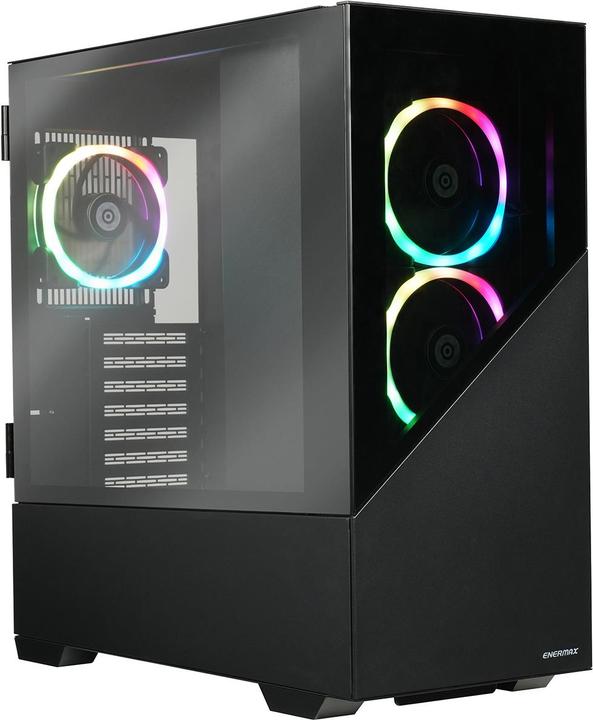 Enermax K 8 ARGB (schwarz, Tempered Glass) (mATX, Mini-ITX, ATX)