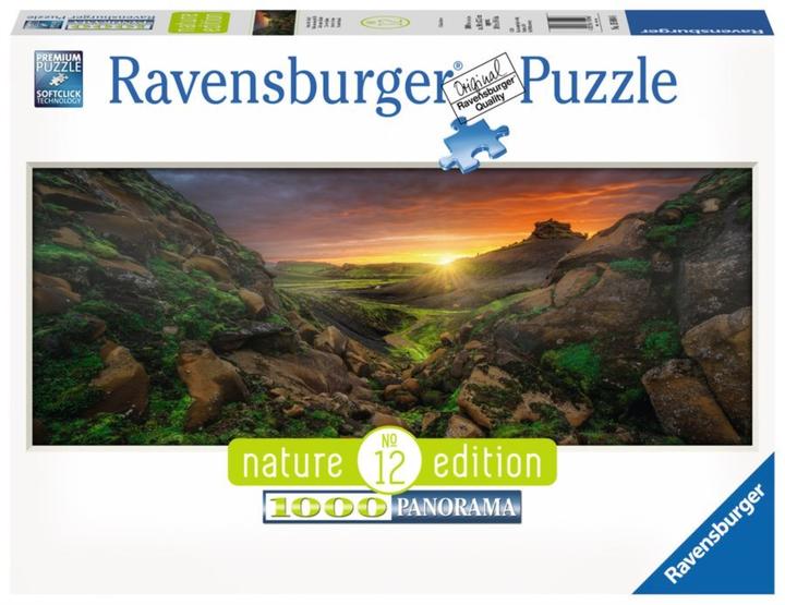 Produktbild Ravensburger Sonne über Island (1000 Teile)