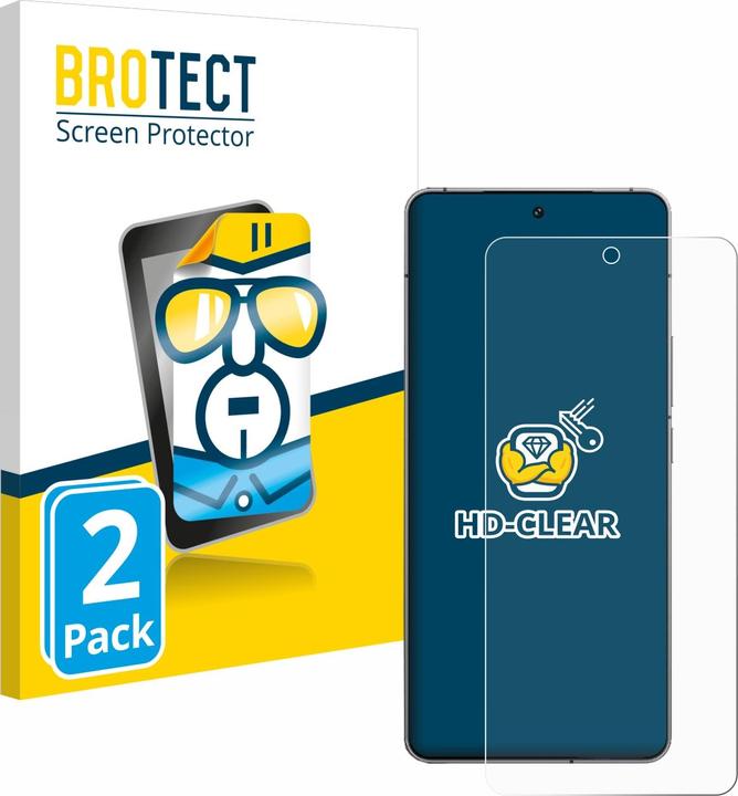 Immagine prodotto BROTECT Pellicola Trasparente (2 Pezzo/i, Vivo iQOO 12 Pro)