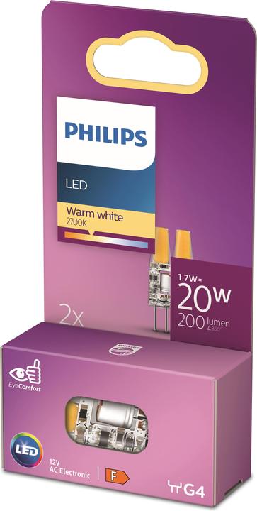 Image du produit Philips Brûleur (G4, 1.70 W, 200 lm, 2 x, F)
