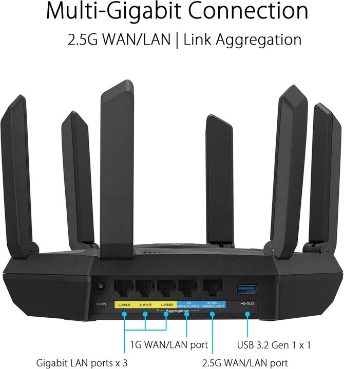 Immagine prodotto ASUS Router WL RT-AXE7800 AiMesh