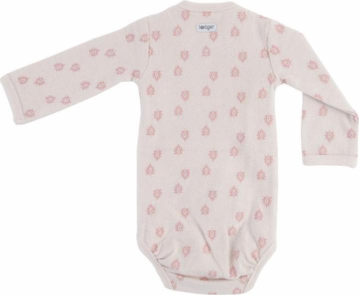 Actual product image Lodger Wrap-around bodysuit Nomad Rib long sleeve (74)