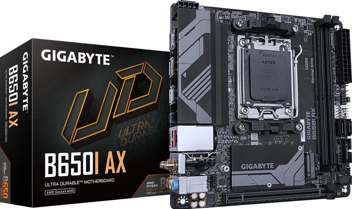 Gigabyte B650I AX (AM5, AMD B650, Mini-ITX)