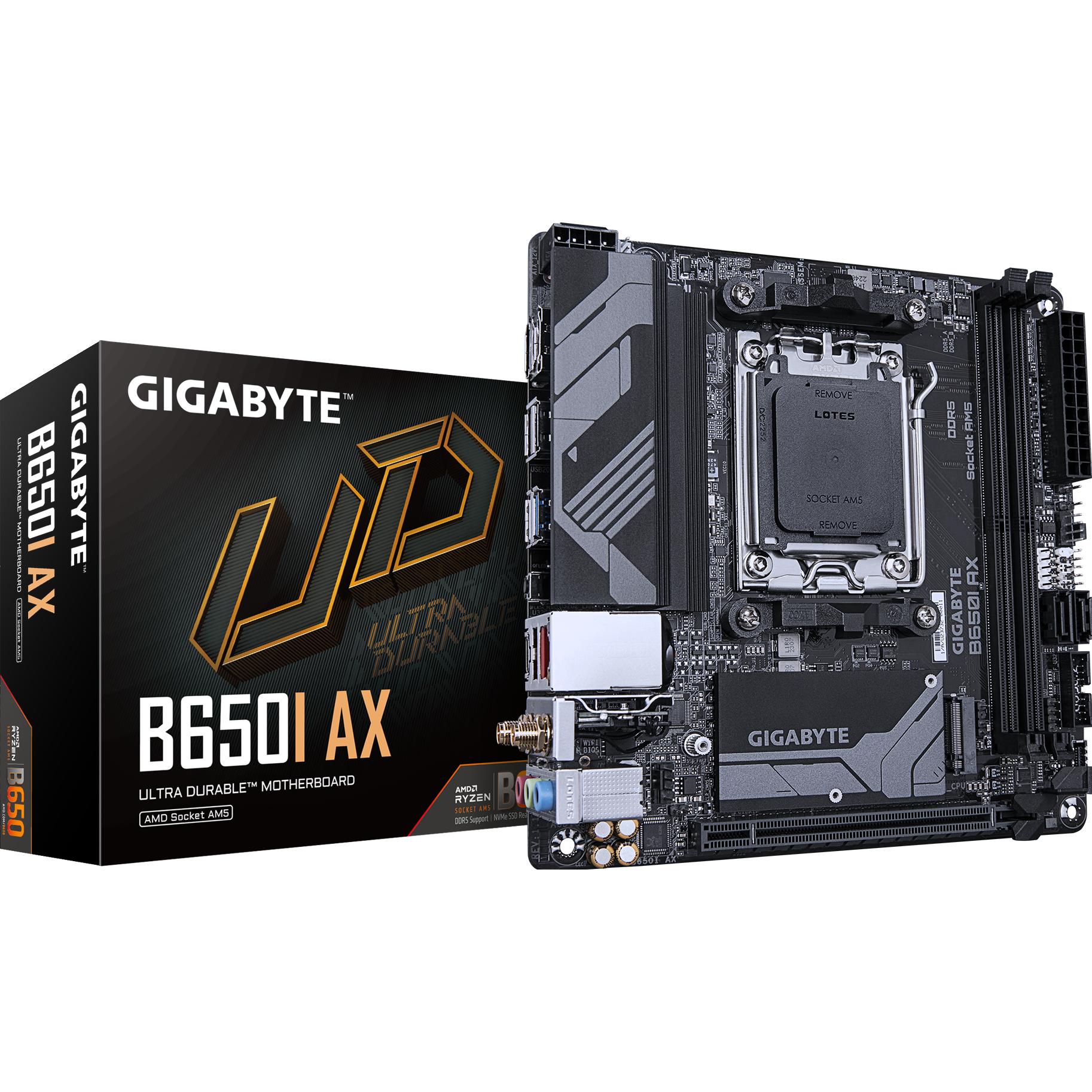 Gigabyte B650I AX (AM5, AMD B650, Mini-ITX), Mainboard