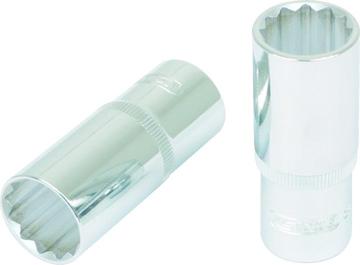 Produktbild KS Tools 1/2" CHROMEplus 12-Kant-Stecknuss lang (34 mm)
