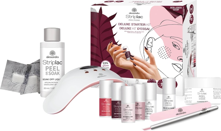 Produktbild Alessandro Striplac Peel Or Soak Starter Kit (Nagellacktrockner)