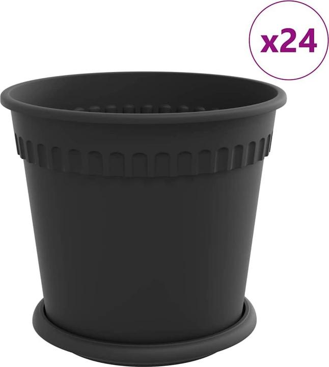 Vaso Rettangolare Da Balcone Stefanplast Cloe Bianco Grigio Plastica 13 X 123 X 293 Cm 12 Unit 66558422