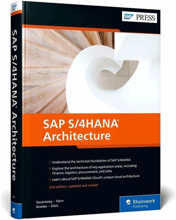 Produktbild SAP S/4HANA Architecture (Englisch, Jochen Boeder, Thomas Saueressig, Wolfram Kleis, Tobias Stein, 2023)