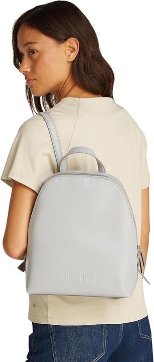 Actual product image Calvin Klein Embossed Calvin Round Backpack