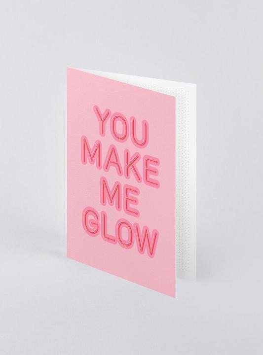 Actual product image Nuuna Greeting card, You Make Me Glow (1 pcs.)