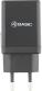 Actual product image Tellur Basic Wall charger HC204 2xUSB, 2.4A, black (12 W)