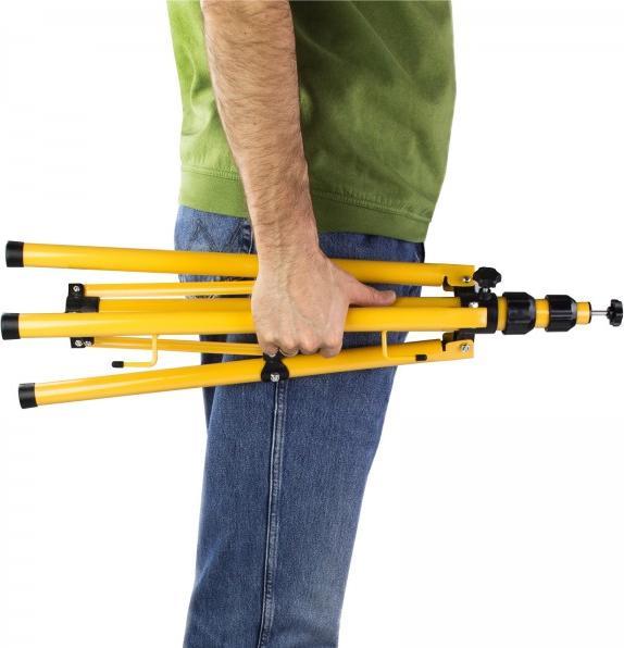 Actual product image Dema Tripod for 2 spotlights/ LED spotlights