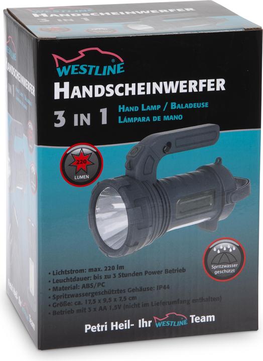 Immagine prodotto Westline Handscheinwerfer 3in1