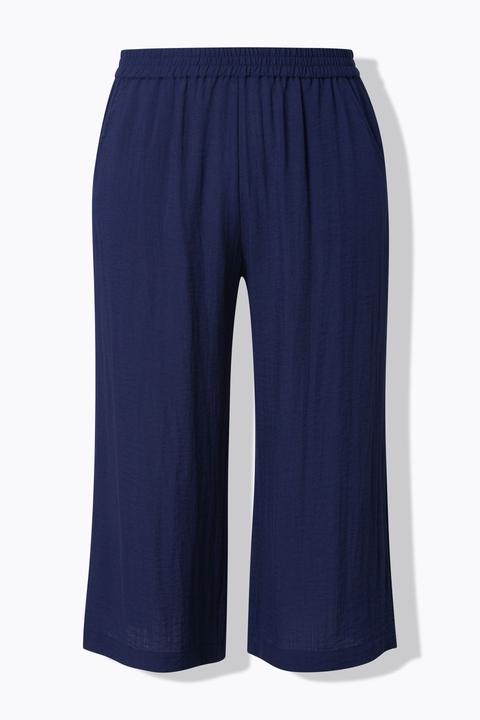 Produktbild Ulla Popken Culotte, wadenlang, weites Bein, Elastikbund (52)