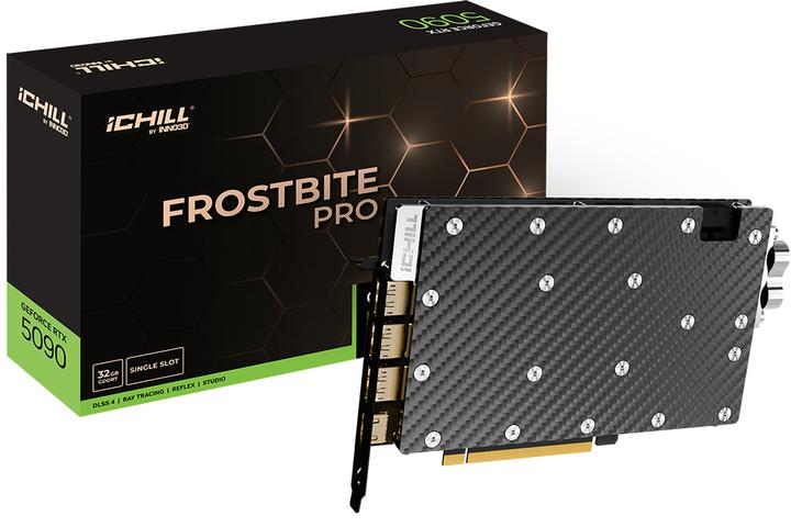 Produktbild Inno3D RTX5090 iChill Frostbite Pro 32GB GDDR7 HDMI 3xDP (32 GB)