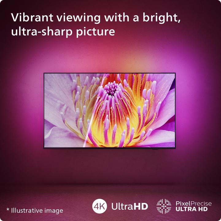 Produktbild Philips TV Set||43"|4K/Smart|3840x2160|Wireless LAN|Bluetooth|Titan OS|43PUS8209/12 (43", QLED, 4K)