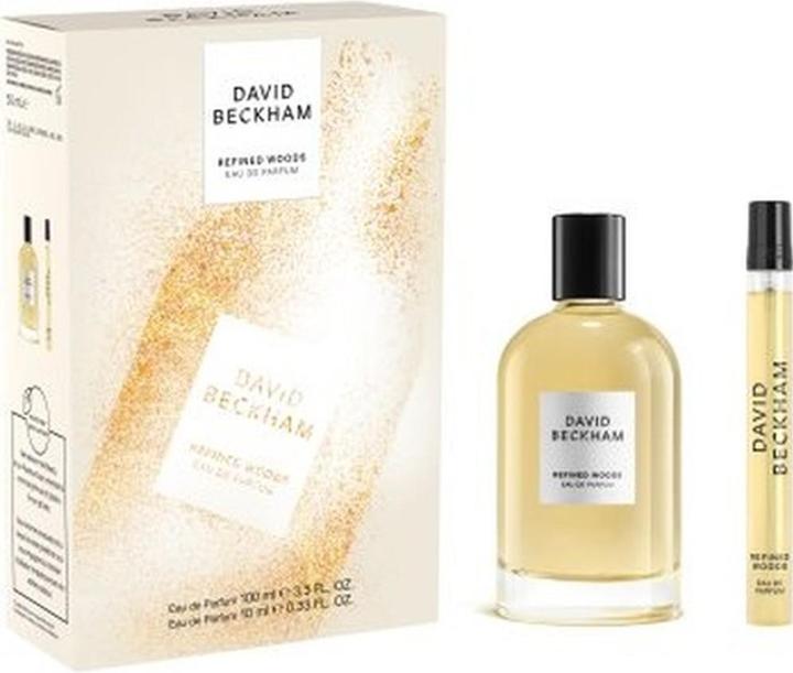 David Beckham Refined Woods Geschenkset Eau De Parfum 100ml und Reisegrösse 10ml (Parfum Set)