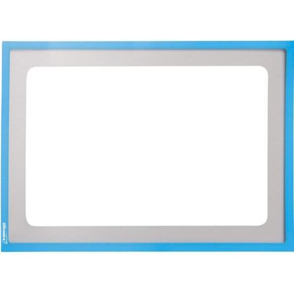Thumbnail - Ultradex, Schreibtisch Accessoire, Infotasche mit Ausschnitt A3 quer BxH 435x312mm selbstklebend VE=1 Stück blau
