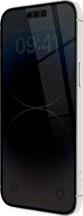 Produktbild Artwizz PrivacyGlass Bildschirmschutz (1 Stk., Apple iPhone 14 Pro Max)