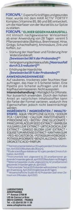 Immagine prodotto Arkopharma Forcapil Elixir (50 ml)