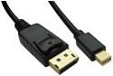 Actual product image Cables Direct 2m Displ Port M Mini Displport M Bg