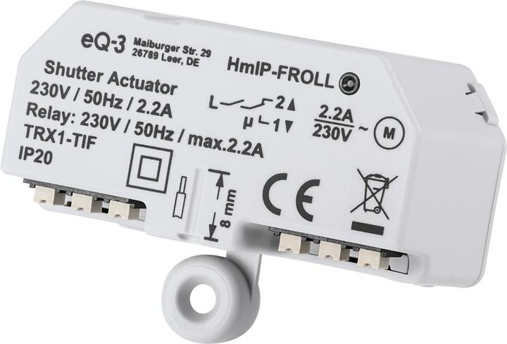 Produktbild Homematic IP Smart Home 151347A0, Rollladenaktor, Unterputz, 5 Stück (Rolladenaktor)