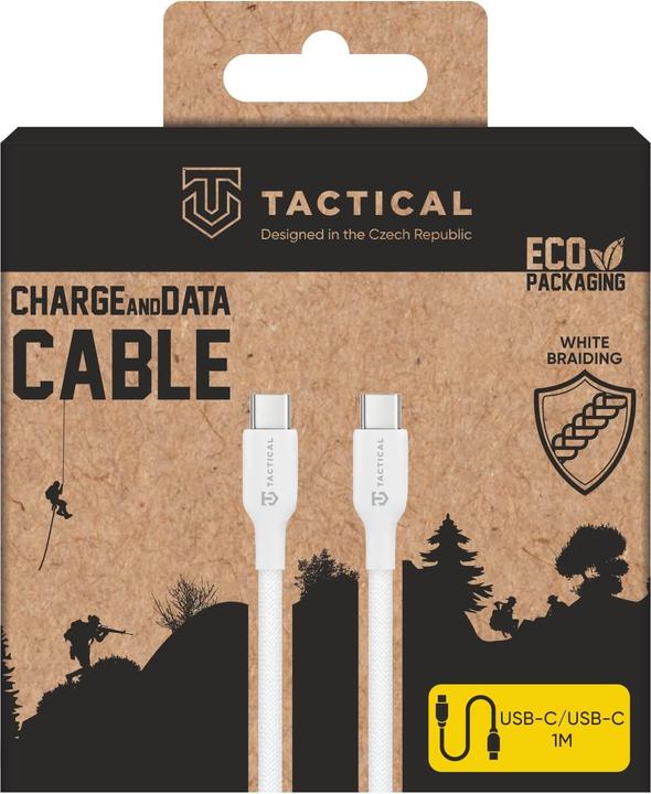Produktbild Tactical Cable USB-C/USB-C 1 m Weiss (1 m)