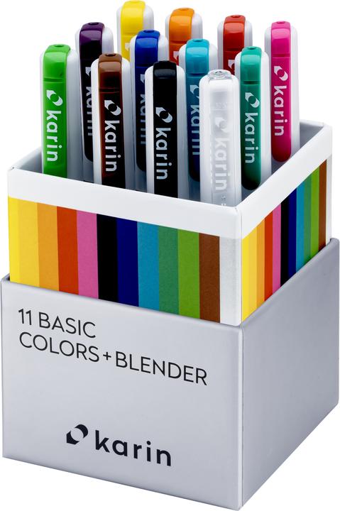 Produktbild Karin Real Brush Pen Pro 0.4mm (12x)