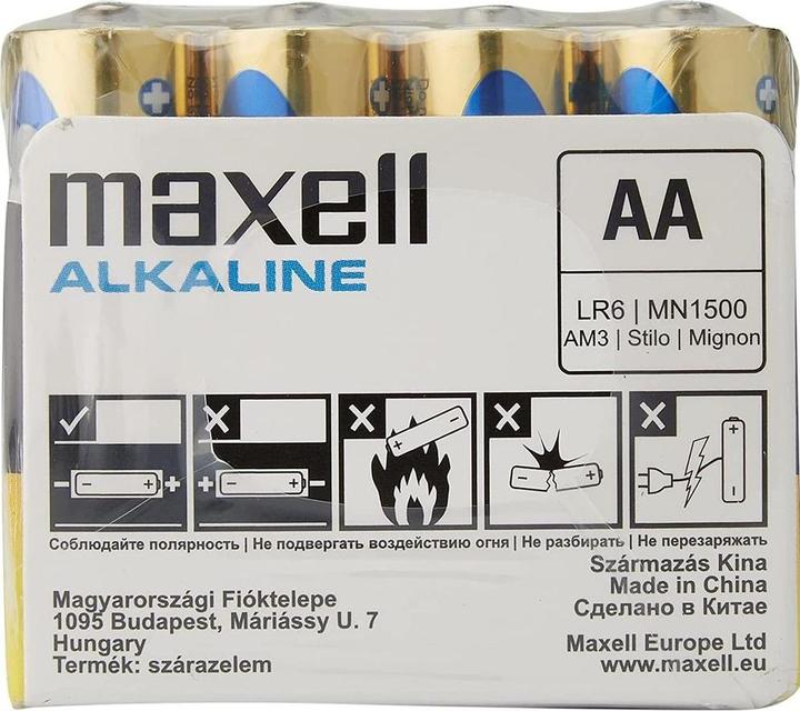 Immagine prodotto Maxell Batteria AA (32 pz., AA / LR6 / LR06 / Mignon / R6 / R14505, 2100 mAh)
