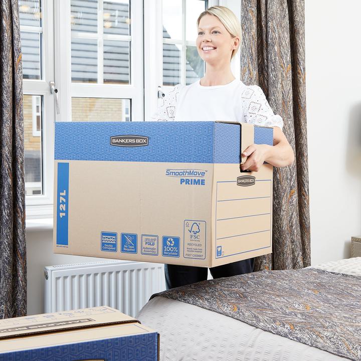 Produktbild Fellowes FastFold Umzugsbox (480 x 632 x 463 mm, 127 l)