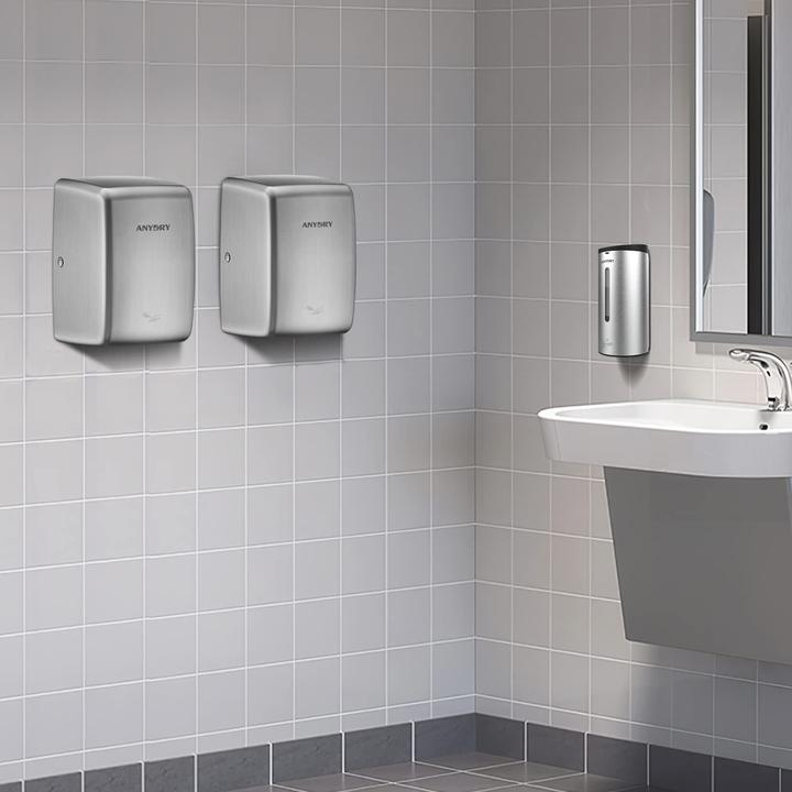 Produktbild Anydry Mini Elektrischer Händetrockner, Gebürstet