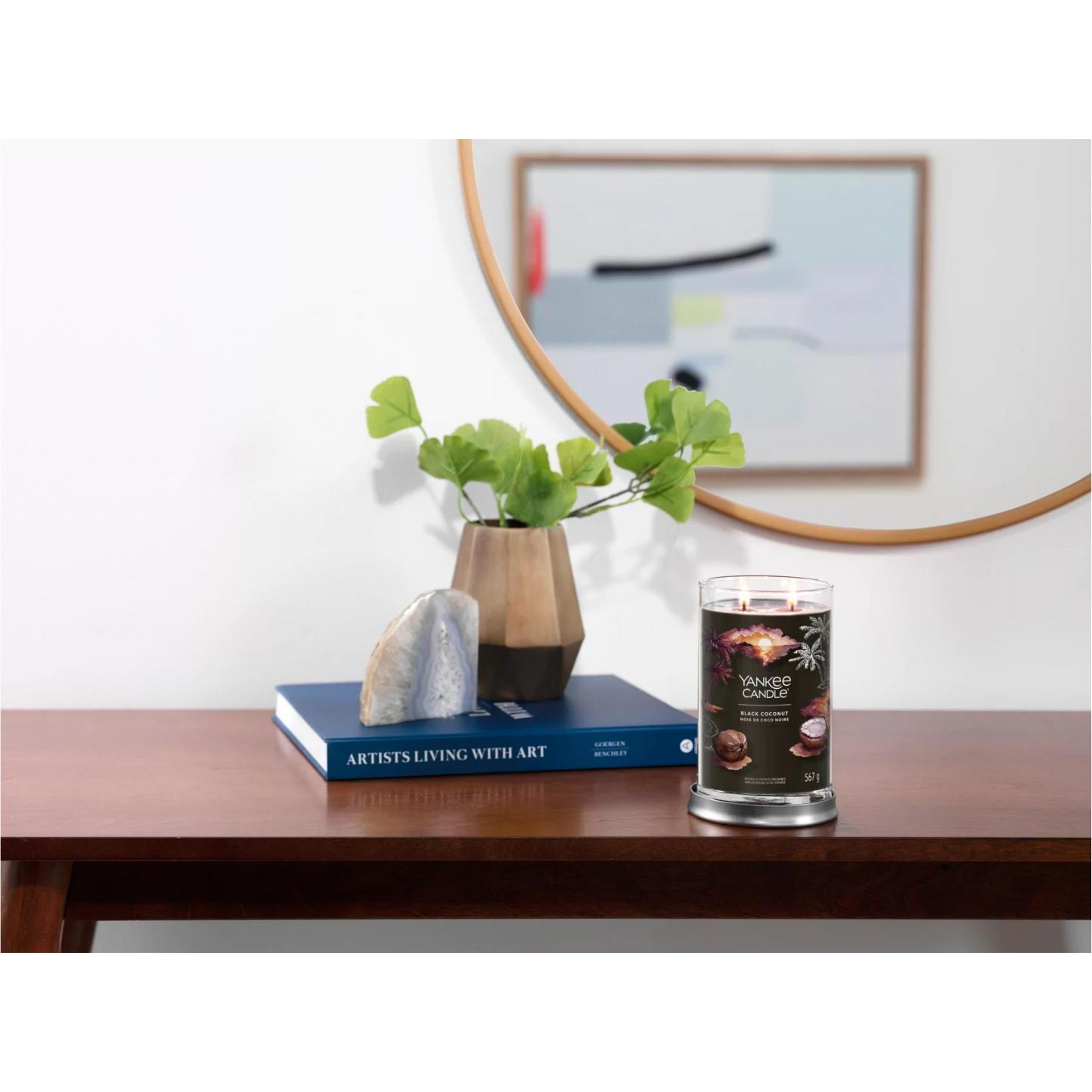 Thumbnail - Yankee Candle, Duftkerzen, Duftkerze Black Coconut Signature Large Tumbler (567 g)