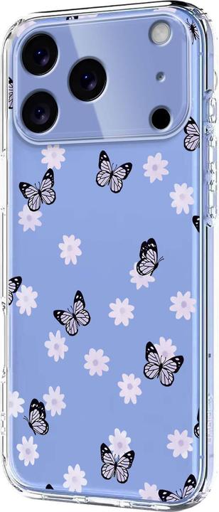 Immagine prodotto Cover-Discount iPhone 17 Pro - Silikon Gummi Hülle Blumen (Apple iPhone 17 Pro)